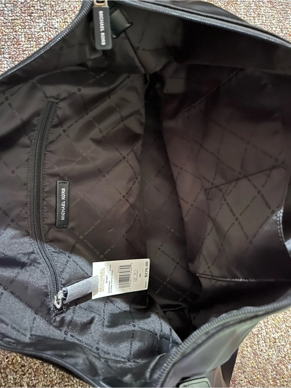Michael Kors black tote/handbag